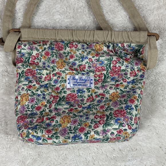 Bag Lady’s Originals wood closure tapestry bag - Picture 8 of 8